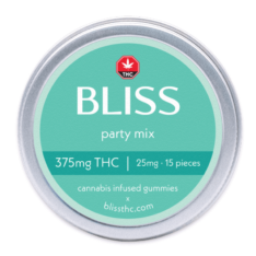 Bliss - 375mg THC Gummies (15 x 25mg) *NEW RESTOCK*