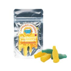 Eat Me Edibles - THC Gummies 500mg (5x100mg) *Summer Sale* - Sour Blueberry Lemonade - 500mg